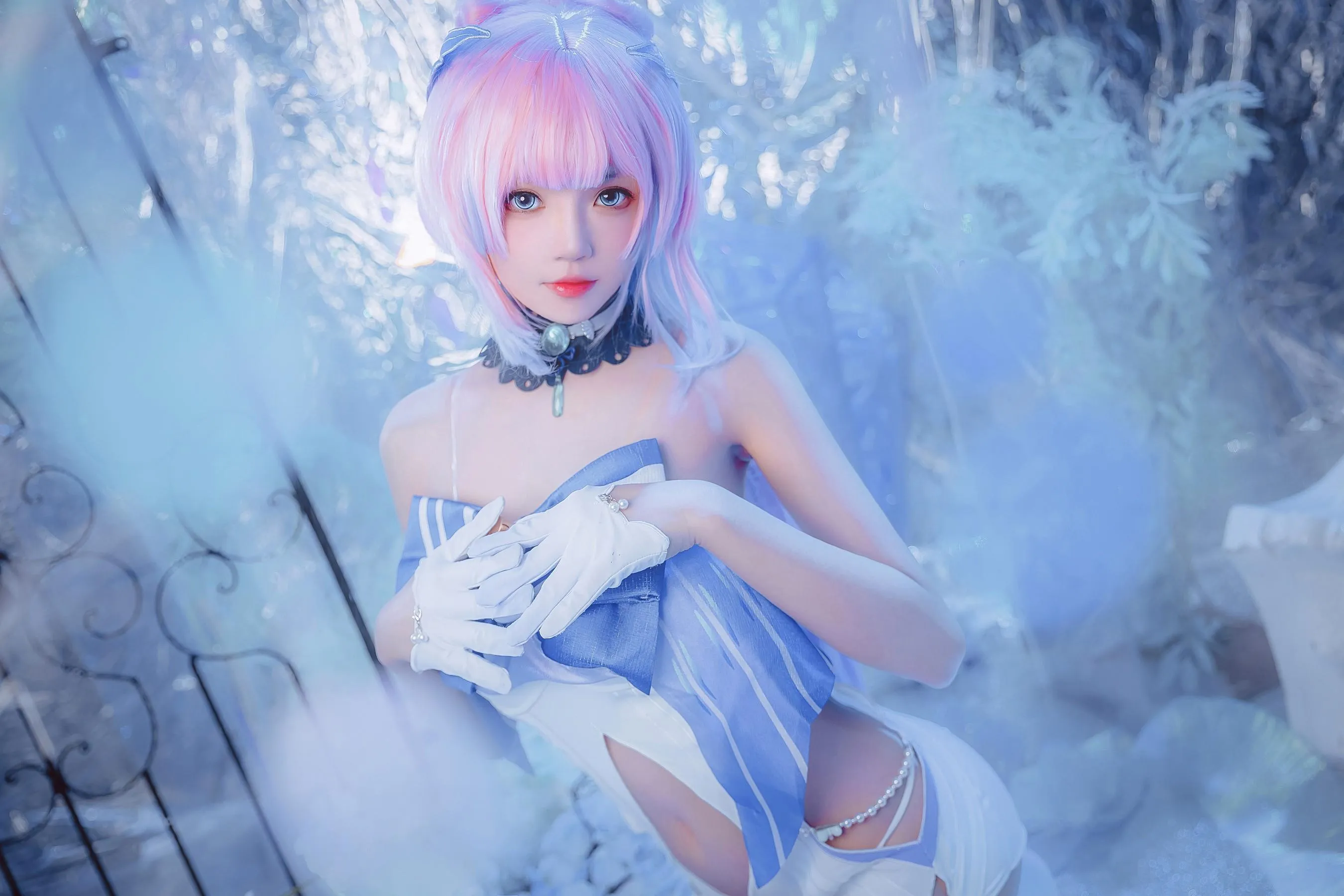 桜桃喵 –  NO.149 珊瑚宫心海 [30P]插图9